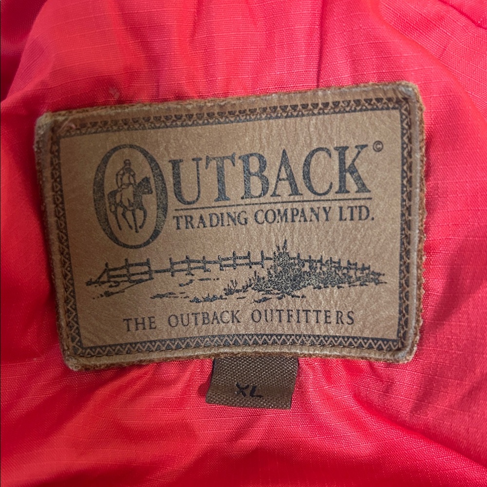 Outback Trading Com Red Packable Parka Jacket Size XL - Picture 5 of 6